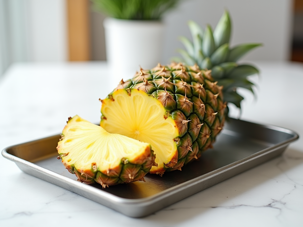 fresh pineapple